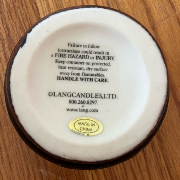 Lang Candles Primitive Nautical Sailboat Votive Holder - Picture 3 of 5